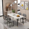 Modern Style Simple Dining Chair Metal Stainless Steel Velvet Fabric Restaurant Coffee Shop Can Stack Dining Chairs