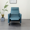 Modern Minimalist Leather Single Lounge Sofa with Expandable Home Office Lunch Break Medical Care Functional Sofa
