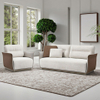 Italian Luxury Sofa 1 2 3 Seater Sectional Sofa Small MIcrofiber Fabric Leather Couch Living Room Home Office Sofa Set Furniture