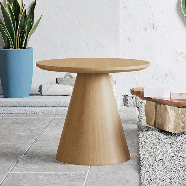 Nordic Light Luxury Round Coffee Table Modern Minimalist Durable Negotiation DiningTable Living Room Furniture Side Table