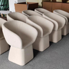Modern High-quality Furniture Dining Chairs Velvet Fabric Armchair Home Restaurant Hotel Coffee House Chair