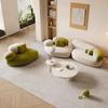 High End Italian Couches Luxury Velvet Fabric Modular Sofa Home Villa Living Room Furniture Sofa Set