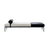 Modern Fabric Leather Outdoor Chaise Bed Massage Bed Living Room Chaise Lounge Apartment Convertible Bedroom Dining Hotel