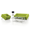 The Latest Modern Design of Business Office Reception Flannel Office Sofa