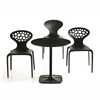 Factory Bottom Dining Room Furniture Modern Stacking Plastic pp Material Dining Chair