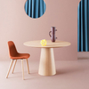 Modern Commercial Furniture Round Dining Room bar Table Wooden Tables for Restaurant Coffee Table