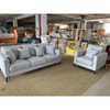 Italy Style Modern Living Room Sectional Sofas Fabric Upholstery Couch Sofa Set