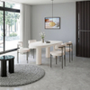 New Wabi Sabi Style Restaurant Chairs Premium Cashmere Velvet Fabric Dining Chair Set Home Minimalist Modern Makeup Chair