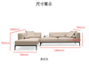 New Arrival Sofa Set Furniture Living Room Sofas Modern Leather Sectional Couch Office Sofas