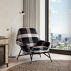 Modern Hotel Home Furniture Armchair Upholstered Chair Leisure Lounge Single Sofa Arm Chair for Living Room