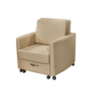 Wholesale New Design Living Room Lounge Chair Multifunction Armchair Soft Fabric Single Folding Sofa Chair