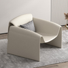 Italian Style Accent Living Room Chair Creative Design Home Furniture Hotel Apartment Leather Leisure Crab Chair