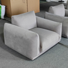 Modern Nordic Fabric Velvet Pumpkin Leisure Chair Relax Accent Chair Bedroom Sets Furniture Hotel Living Room Lazy Sofa Chairs