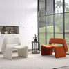 New Design Home Living Room Chair Armchair Hotel Restaurant Sofa Single Velvet Fabric Club Leisure Guest Accent Chair