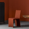 New Italian Minimalist Designer Fabric Restaurant Chair Modern Fashion Hotel Velvet Dining Room Chair for Kitchen