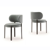 Modern Luxury New Popular Stainless Steel Chair Dining Room Furniture Leather Dining Chairs for Cafes and Restaurants