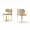 Modern Luxury New Popular Stainless Steel Chair Dining Room Furniture Leather Dining Chairs for Cafes and Restaurants