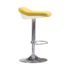 Modern Hydraulic Adjustable Saft bar Chair with Mould Foam Drafting Seat with Back Plastic bar Stool