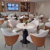Italian Minimalist Modern Iron Frame Designer Fabric Dining Chair for Hotel Cafes and Restaurants Can Be Customized Dining Chair