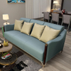 Italian Minimalist Microfiber Fabric Leather Sofa Set Reclining Couch for Home or Hotel Use for Apartment or Villa