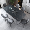 Hot Sale Fashion Leisure Modern Stye Stainless Steel Frame Leather Dining Chair for Living Room