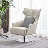 Modern Nordic Living Room Chair Revolving Hotel Armchair Fabric Designer Luxury Lounge Chair