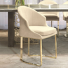 Hot Sale Luxury Dining Room Chairs Contemporary Metal Design for Home Hotel Restaurant and Bar Use for Living Room and Hall