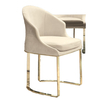 Hot Sale Luxury Dining Room Chairs Contemporary Metal Design for Home Hotel Restaurant and Bar Use for Living Room and Hall