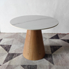 Modern Simple Solid Wood Round Dining Table Set Small Kitchen Table with Chairs for Living Room or Bedroom Furniture