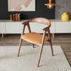 Nordic Solid Wood Dining Chair Wabi-sabi Design Hotel Dining Room Coffee Shop Restaurant Kitchen Chair