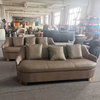 Modern Living Room Furniture Velvet Fabric Three Seater Sofa Set Designs Hotel Sofa Customized