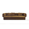 Italian Luxury Design Furniture Post Modern Couch Hotel Living Room Sofa Set Fabric Leather Sectional Upholstered Sofa Set