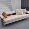 Italian design single sofa armchair living room velvet fabric Sectional three seater sofa Hotel lobby couch