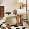 Nordic Design Living Room Chair Home Furniture Ash Wood Armchair Modern Leisure Lounge Accent Velvet Hotel Lobby Sofa Chairs