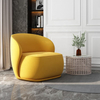 Light Luxury Single Sofa Hotel Living Room Bedroom Single Chair Modern Designer Velvet Fabric Lounge Armchair